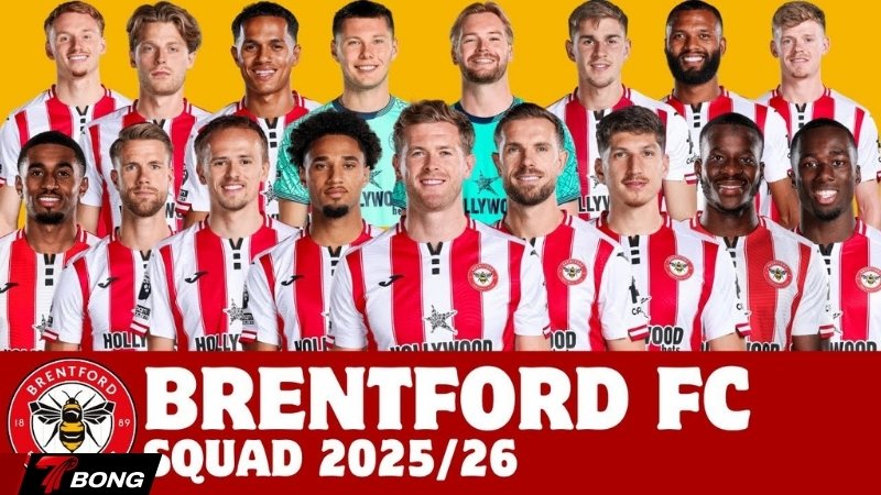 Đội hình của Brentford mùa giải hiện tại